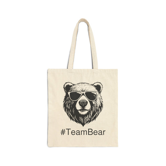 #TeamBear Canvas Tote Bag