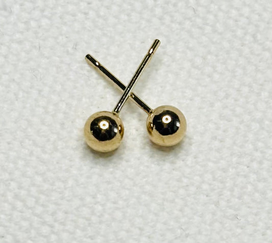 5mm Ball Stud Earrings